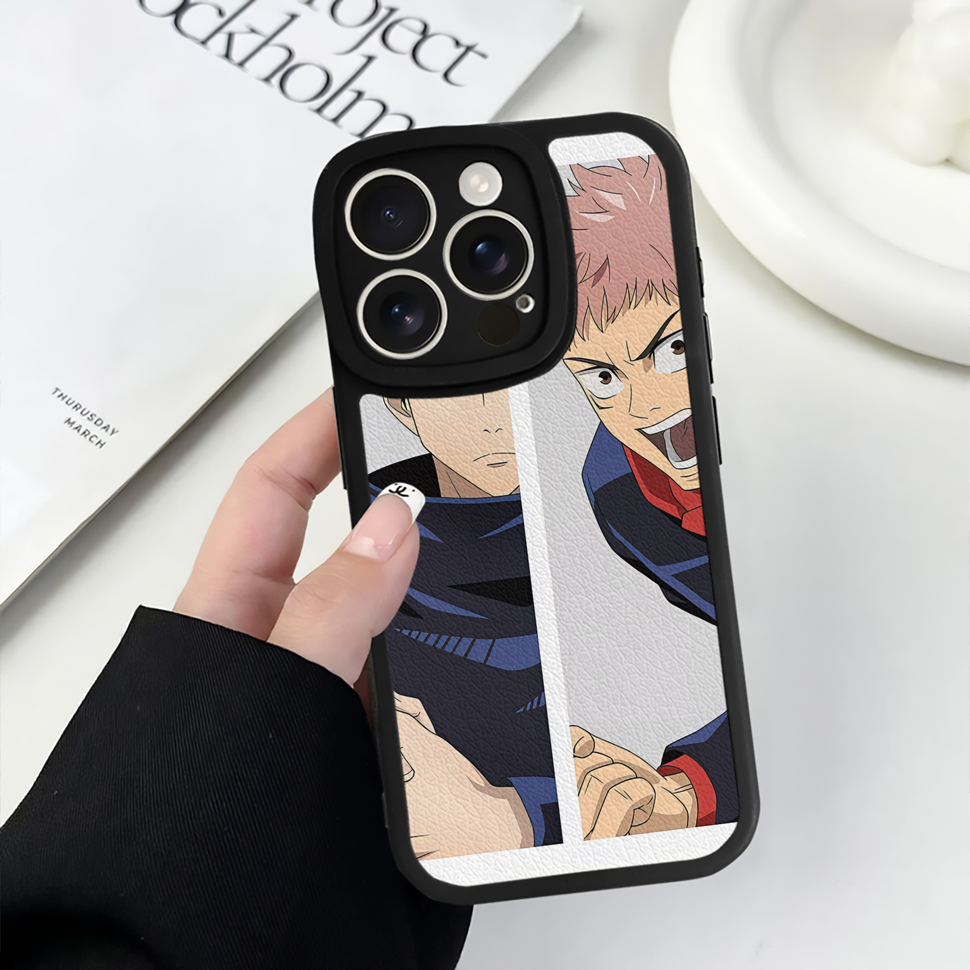 （画像用） SPY×FAMILY间谍家家酒 【iPhone 16シリーズ対応】シリコンスマホケース（レザー調） 材質：シリコン